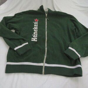 Heinekem Green Sweatshirt  Size Large  USED